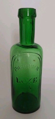 Bouteille ancienne pharmacie - bouteille,