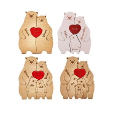 Sculpture En Bois Ours, Puzzle