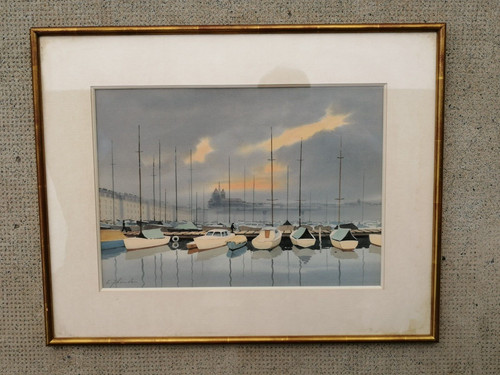 Reproduction aquarelle offset