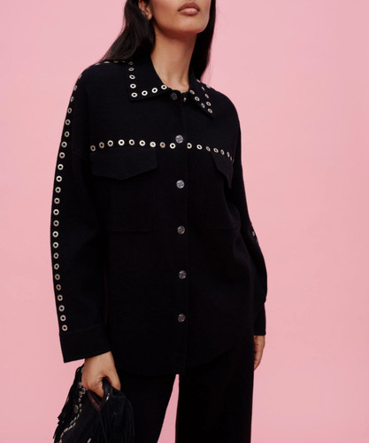 Maje cardigan femme noir - maje,