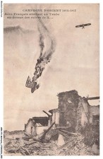 ARNP3-0182-MILITAIRE - campagne d'orient 1914-1917 - aéro français abattant