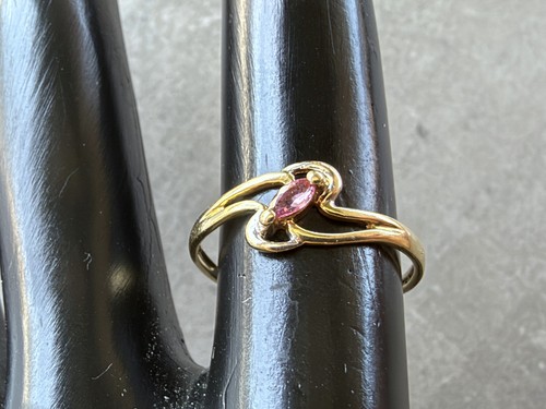 Bague solitaire jaune 18 - bague,