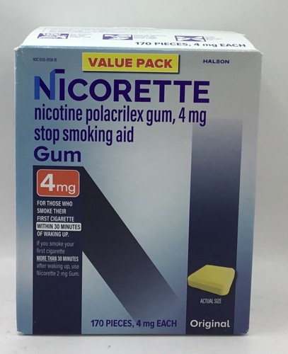 Nicorette nicotine gum - nicorette,