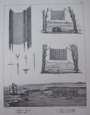 GRAVURE XIXéme  CHASSES