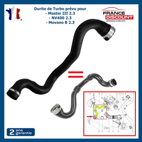 Durite turbo intercooler - durite, de