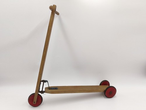 Ancienne trottinette bois 3 - en,