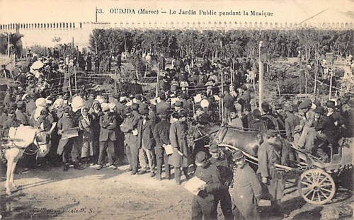 Maroc oujda le - oujda, jardin