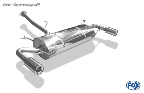 Fox duplex sport - fox, silencieux