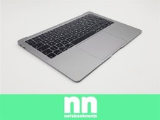 MacBook Air 13" A1932 2018 2019 Repose-poignets Clavier allemand Gris sidéral