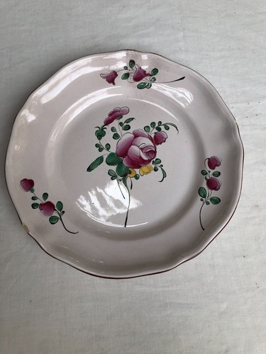 Plat rond faience - plat, est