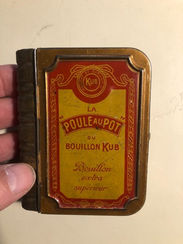 Boîte bouillon kub poule - boîte,