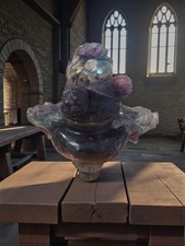 Vase vintage ancien en quartz