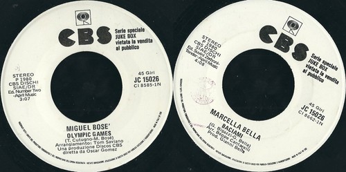 Disque tours miguel bosé - disque,
