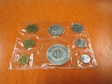 MON01 COFFRET MDP MONNAIE DE PARIS FRANCS 1968 FDC BU SERIE FLEURS DE COINS 10 F