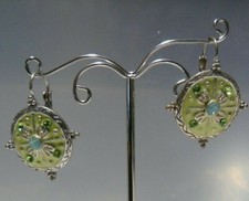 BOUCLES D'OREILLES RONDE AVEC