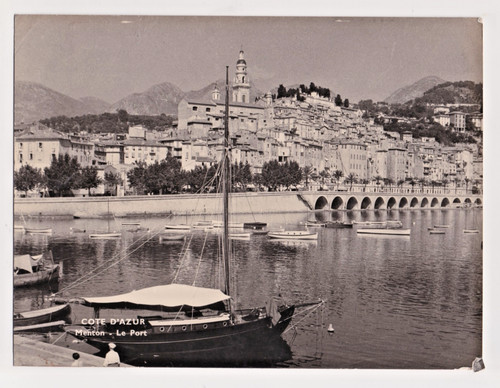 Côte azur menton le - côte, d'azur