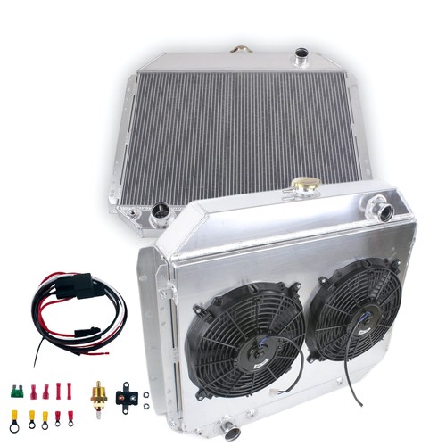 Row radiator shroud - 3, radiator&shroud