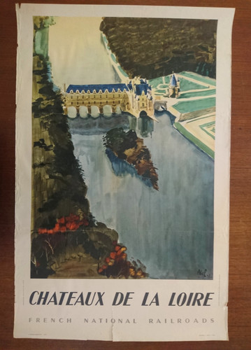 Affiche originale sncf - originale, 1947