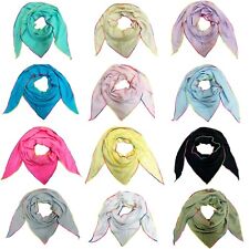 Triangle Écharpe En 100%