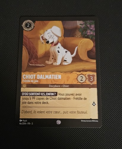 Chiot dalmatien 204 foil - chiot,