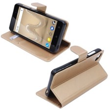 Coque protection Wiko Sunny 2 + Plus etui portefeuille housse pochette accessoir