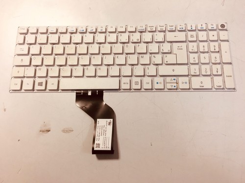 Clavier azerty blanc - blanc, pour