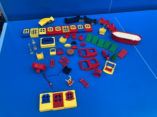 Lot décors lego fabuland - décors,