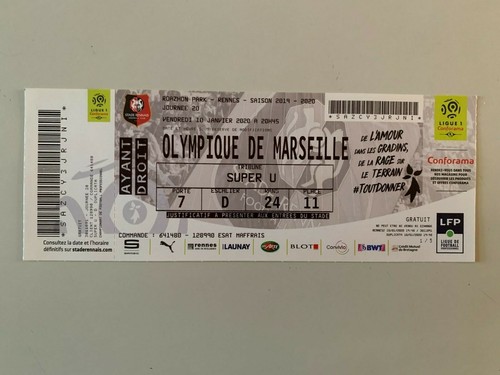 Ticket match rennes - rennes,