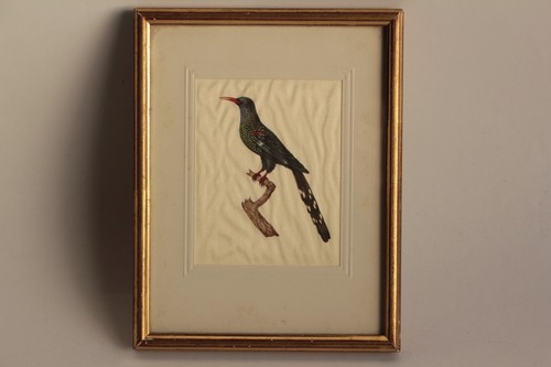 Peinture miniature sur soie