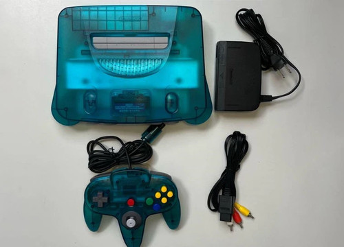 Console nintendo clear blue - console,