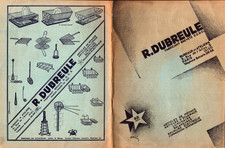 PARIS (XIX°) USINE / ART MENAGER LUMINAIRES "R. DUBREULE" Catalogue en 1935