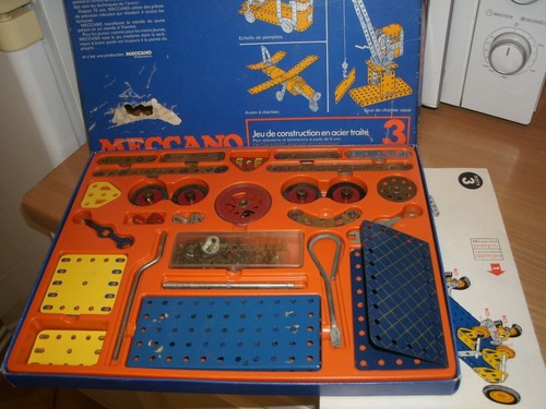 Meccano ancien jeu - n°3, de