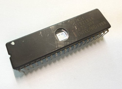 Intel d87c51 8051 bit - d87c51, 8-bit
