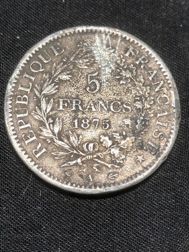 Francs 1875 hercule - a, pour