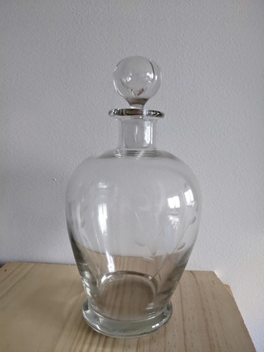 Carafe vin cristal avec - en,