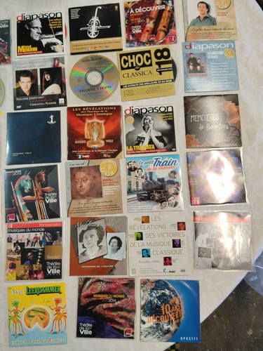 Lot musique classique - cd,