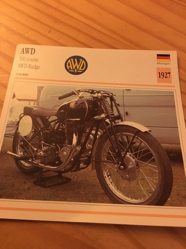 Awd 500 course rudge - 500,