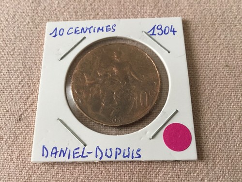 Piece 10centimes daniel - piece,