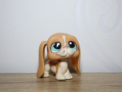 Littlest petshop basset hound - littlest,