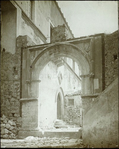 Italie sicile ruines porte - italie,