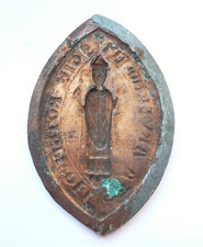 empreinte de SCEAU MEDIEVAL à