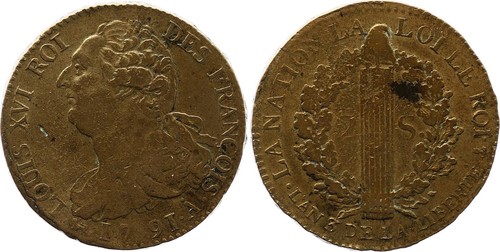 France sols louis xvi - louis,