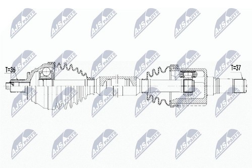 Nty arbre transmission - arbre,