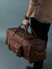 Homme Voyageur Cuir Sac Voyage