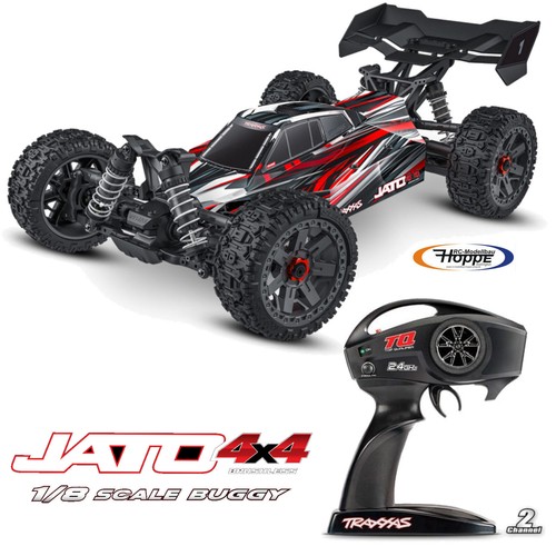 Traxxas trx90154 rouge - traxxas, trx90154-4-rouge