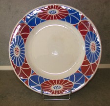 Ancien compotier en céramique de Sarreguemines DV modèle Sonia - Faience - (N°2