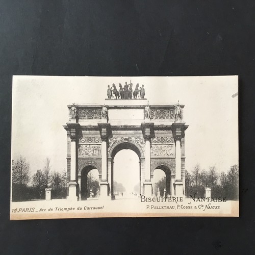 Biscuiterie nantaise carte - bn,