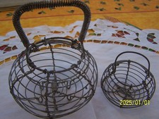 Lot de 2 petits paniers