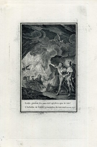Gravure voltaire la henriade - gravure,