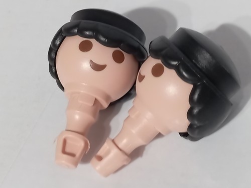 Playmobil têtes perruques - tÊtes,